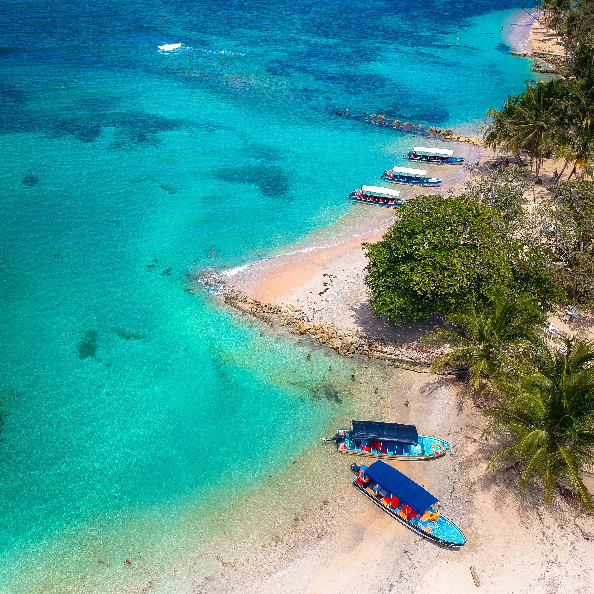 Dragon Beach, Bocas del Toro — crystal clear Caribbean water